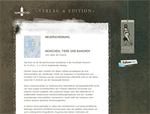 Tablet Screenshot of graco-verlag.de